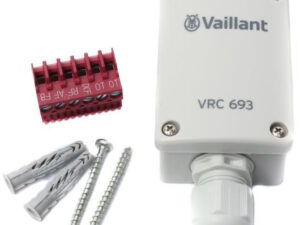 Senzor de temperatura exterioara Vaillant VRC 693 intrarea de jos a cablului